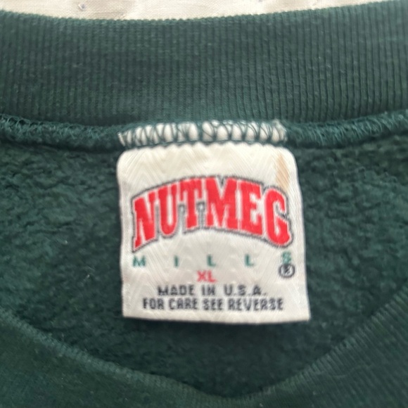 Golf sweatshirt dark green golfer pic - Picture 4 of 6